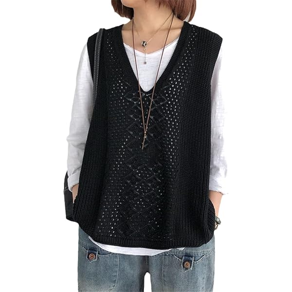 トップス LIGHT SHEER LAYERED KNIT VEST トップス LIGHT SHEER LAYERED KNIT VEST LIGHT SHEER LAYERED KNIT VEST